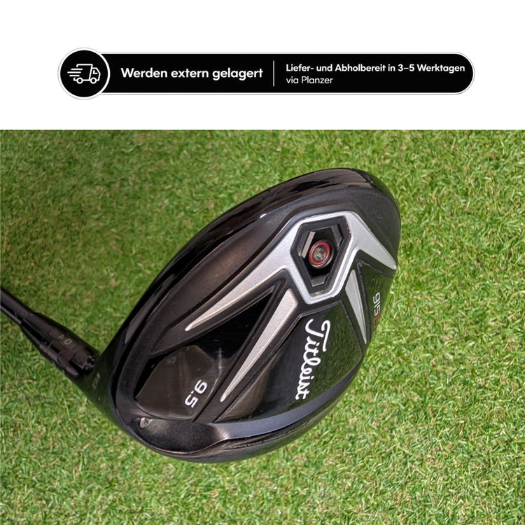 Titleist 915 Driver 9.5°, Tour AD Stiff, inkl. Headcover