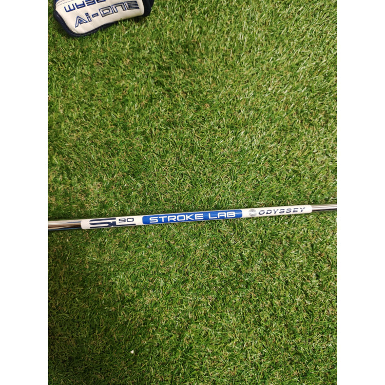 Odyssey Ai-One Tri-Beam 2-Ball Putter – 34 Inch inkl. Cover
