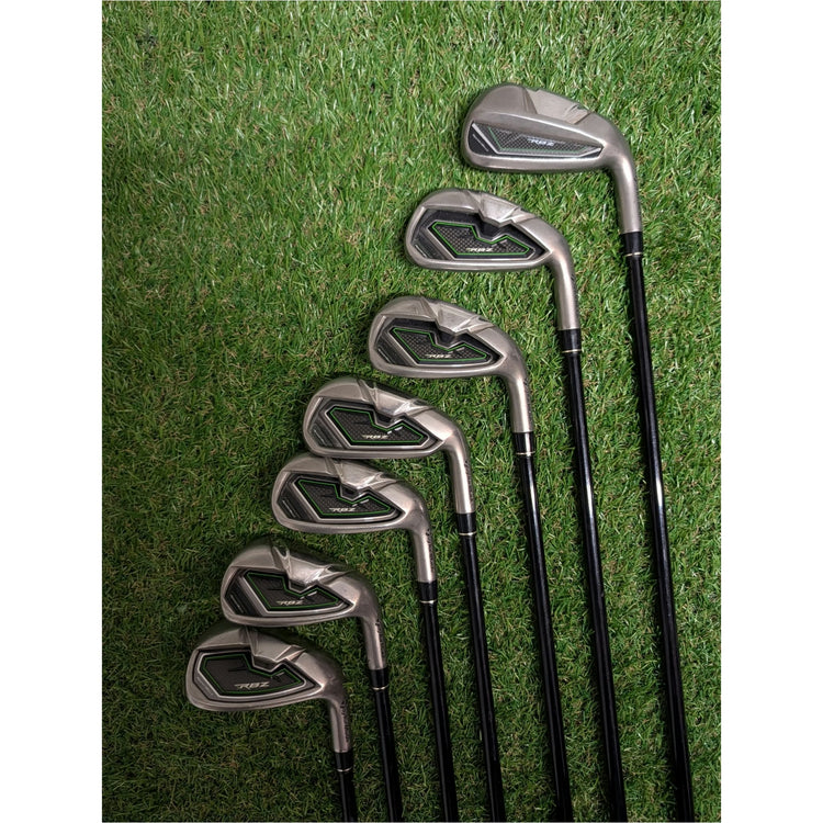 TaylorMade RBZ Eisen 5-PW + AW, Graphit Stiff