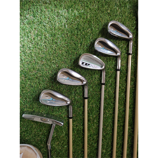 Golden Bear Damen Golfset 7-SW + Hölzer + Driver +Putter+ Bag