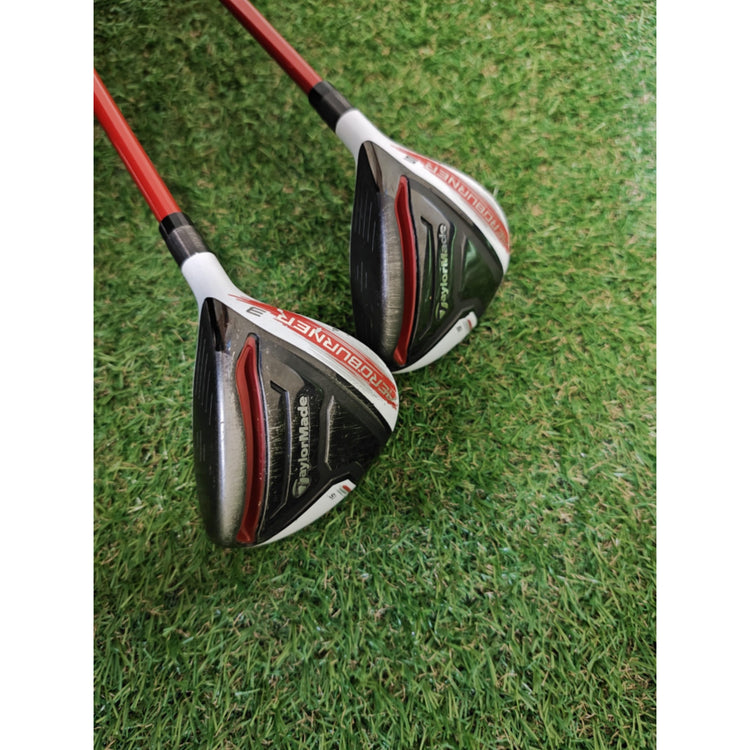 TaylorMade AeroBurner 3er- & 5er-Holz – Stiff Flex – Kombiangebot