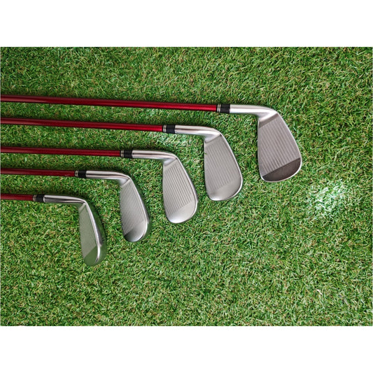 TaylorMade R9 Max Eisen 6-PW, Graphit, gut