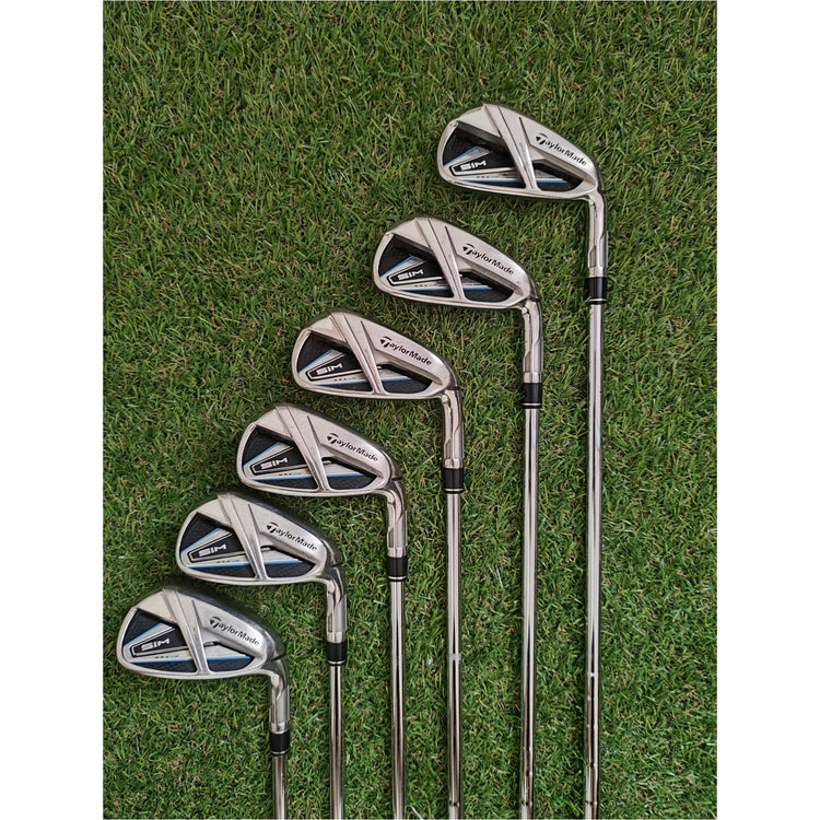 TaylorMade SIM MAX Eisen 5-PW, Stahlschaft KBS MAX 85 Stiff