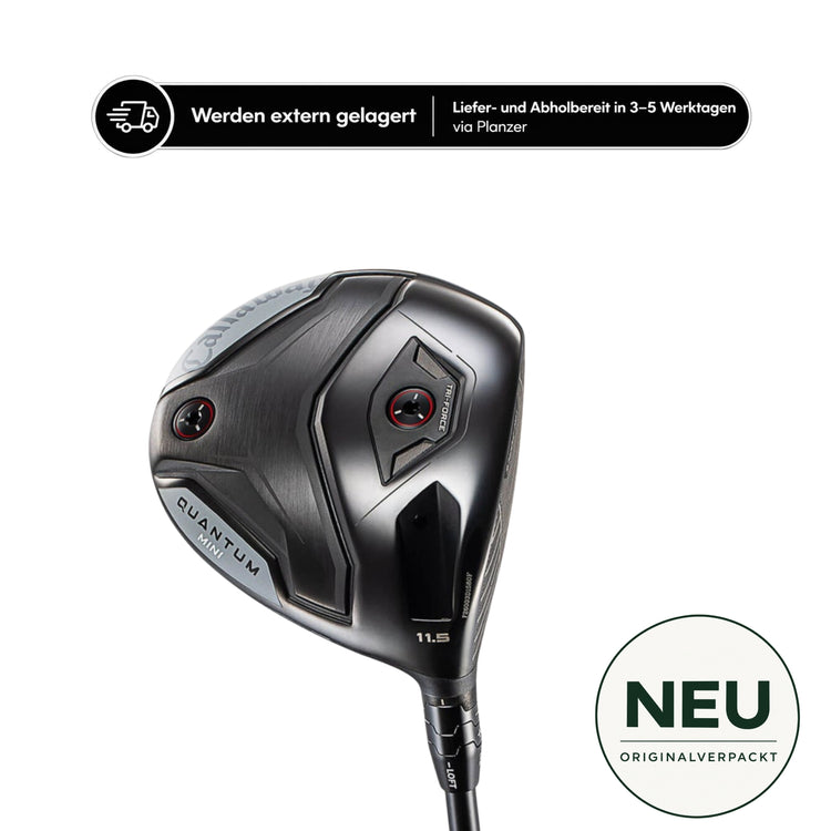 Callaway Quantum Mini Driver 11.5° / 13.5° | ATHLEMAX 50 / 60 Stiff | 2026