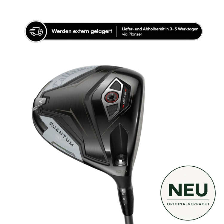 Callaway Quantum Max Driver 9° / 10.5° / 12° | ATHLEMAX 50 S / R | 2026
