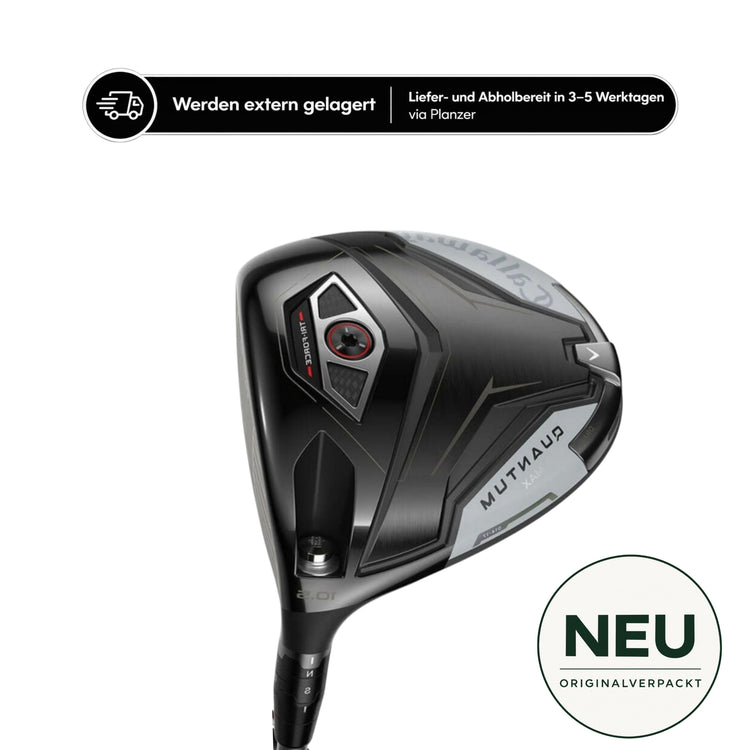 Callaway Quantum Max Driver LINKSHAND 10.5° | ATHLEMAX 50 Stiff | 2026