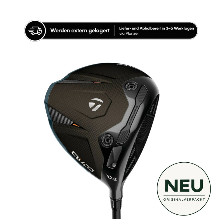 TaylorMade Qi4D Driver 9° / 10.5° | REAX MR 50 / 60 Stiff | 2026