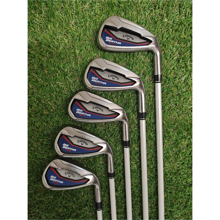 Callaway Big Bertha Beta Eisen 6-PW, Graphit Regular, gebraucht