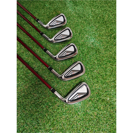 TaylorMade R9 Max Eisen 6-PW, Graphit, gut