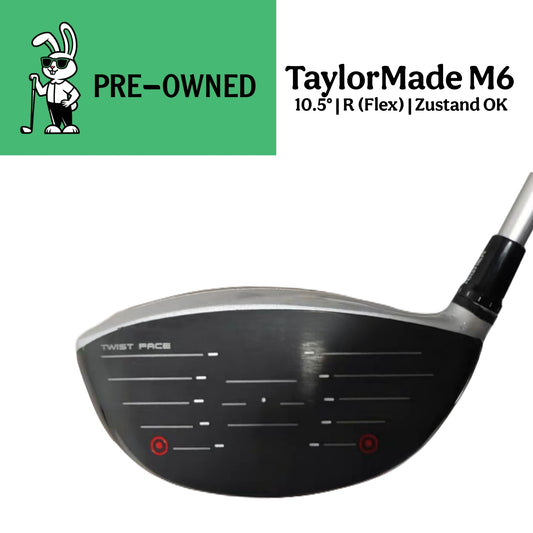 TaylorMade M6 Driver 10.5° | FUBUKI TM5 Schaft | Flex R Kaufen in der Schweiz bei Golfrabbit.ch 
