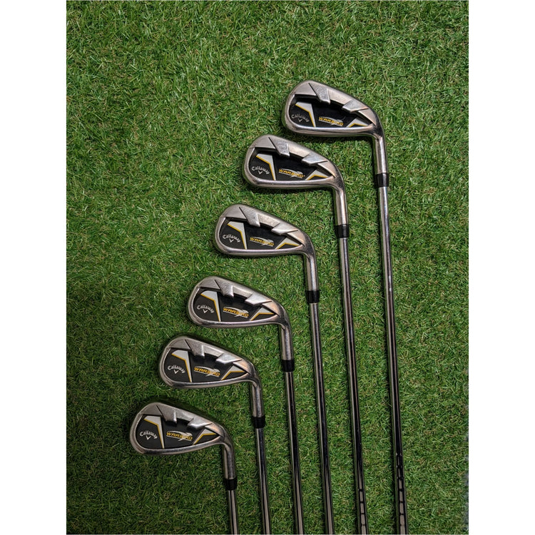 Callaway Warbird Eisen 5-PW Uniflex, gut