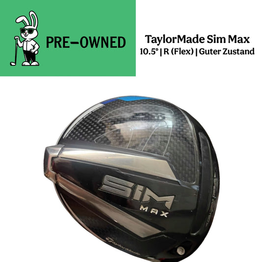 TaylorMade SIM MAX Driver 10.5° | TENSEI BLUE TM50 (JP) Schaft | Flex R