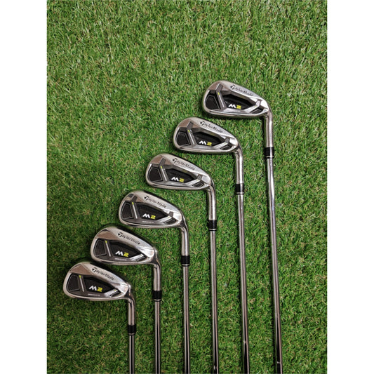 TaylorMade M2 Eisensatz, Stahlschaft, Stiff Flex | Gebraucht