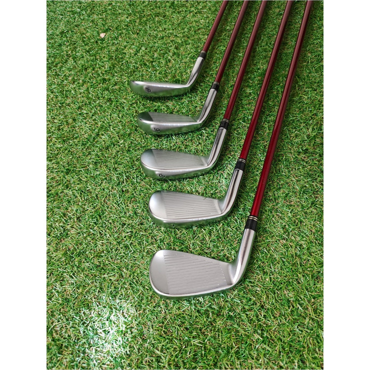 TaylorMade R9 Max Eisen 6-PW, Graphit, gut