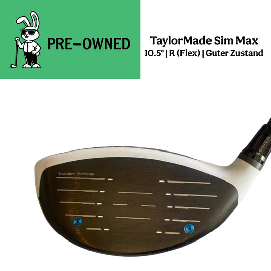 TaylorMade SIM MAX Driver 10.5° | TENSEI BLUE TM50 (JP) Schaft | Flex R