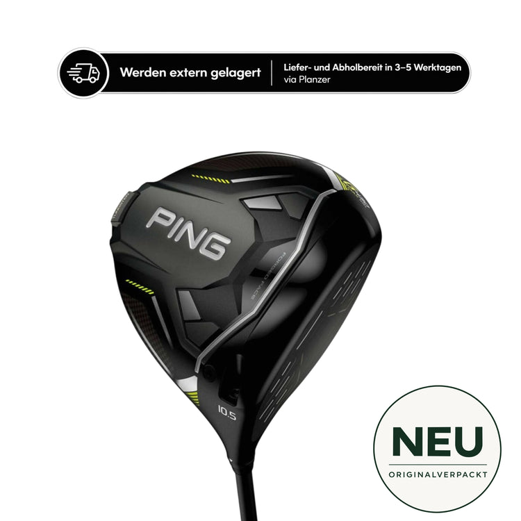 PING G430 MAX 10K Driver 9° | ALTA J CB Black Stiff | 2024
