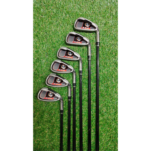 TaylorMade Burner Eisensatz 5-PW, Graphitschaft, Stiff Flex | Gebraucht