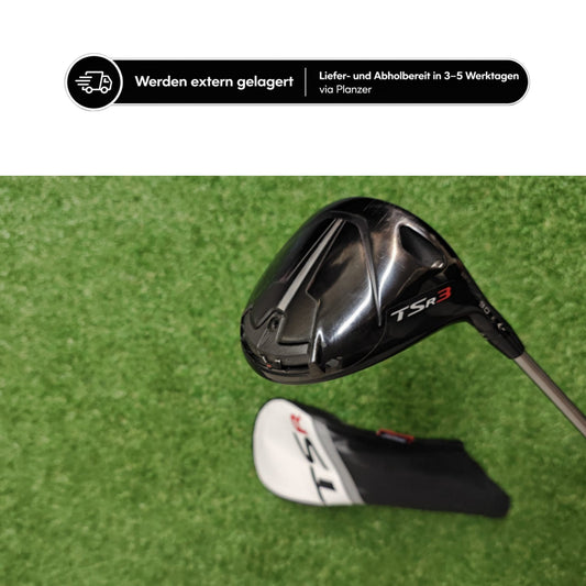 Titleist TSR3 Driver 10.5°, Stiff, inkl. Headcover