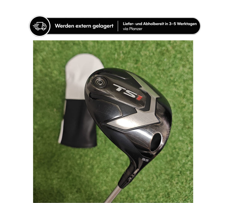 Titleist TS1 Driver 9.5°, leicht, inkl. Headcover