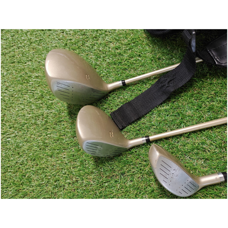 Golden Bear Damen Golfset 7-SW + Hölzer + Driver +Putter+ Bag