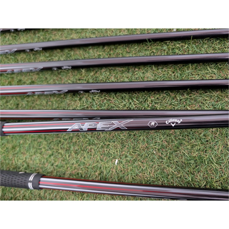 Callaway Apex Eisen 4-SW+AW Graphit Regular, top