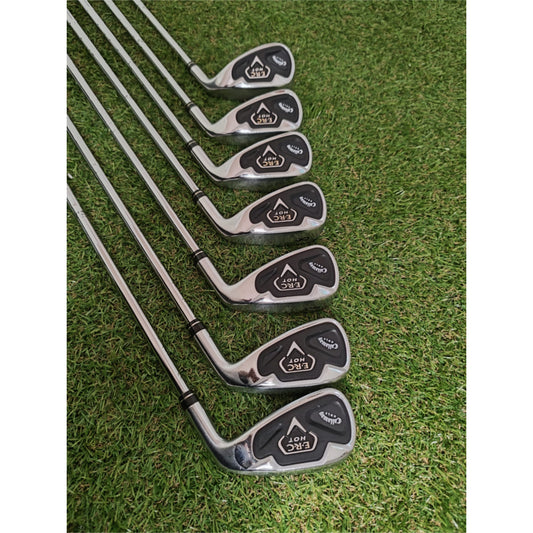 Callaway ERC Hot Eisen-Set 5–SW – Stahlschaft – Top Zustand