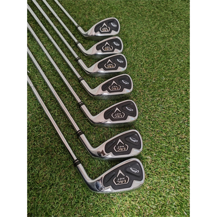 Callaway ERC Hot Eisen-Set 5–SW – Stahlschaft – Top Zustand
